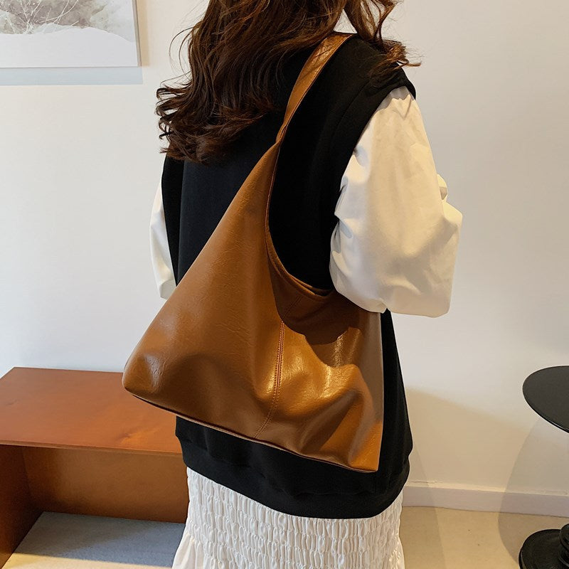 Contemporary Leather Shoulder Bag Kalsten