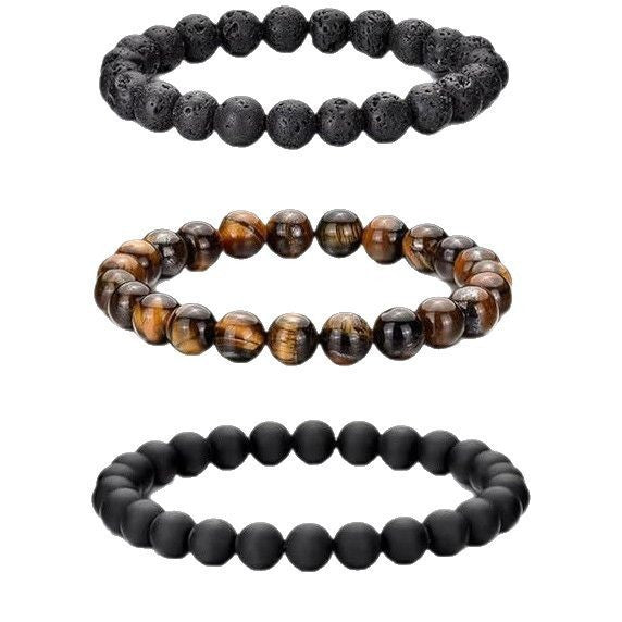 Natural Stone Beaded Bracelet Set Kalsten