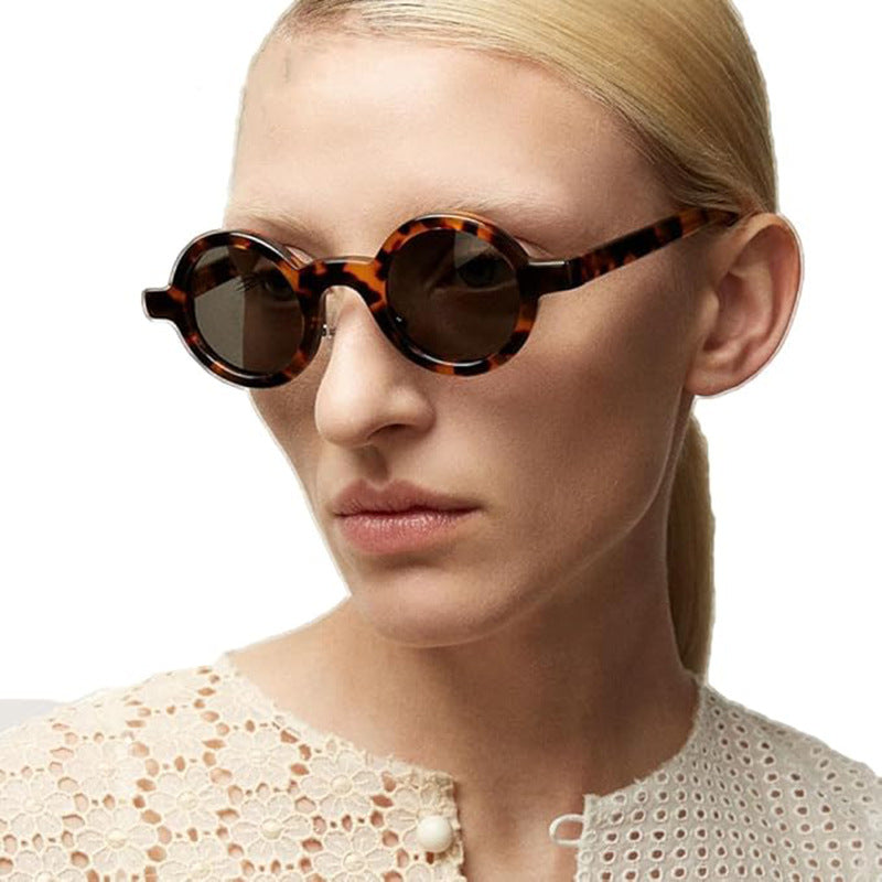 Women's round sunglasses with innovative design and UV protection Kalsten