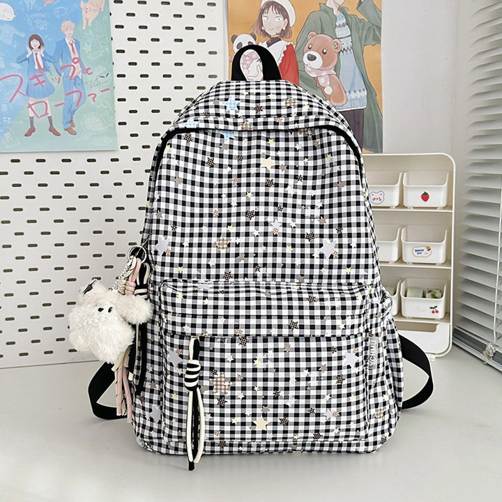 Cute Decorative Star-Embellished Backpack Kalsten