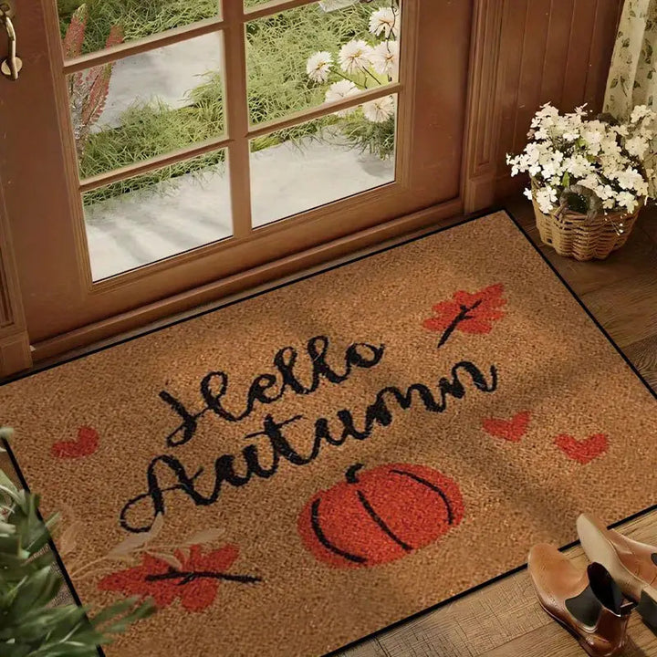 Leaf Pattern Decorative Doormat Kalsten