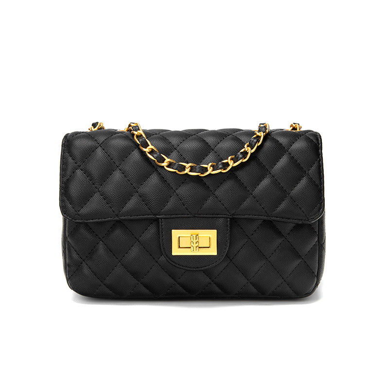 Elegant Quilted Crossbody Shoulder Bag