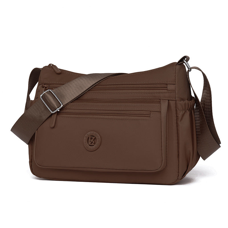 Versatile Multi-Compartment Shoulder Bag