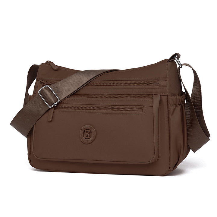 Versatile Multi-Compartment Shoulder Bag