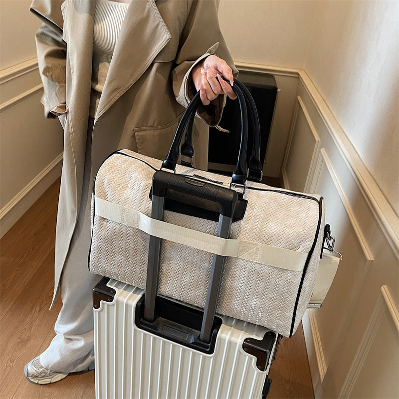 Multi-Functional Woven Travel Duffle Bag Kalsten