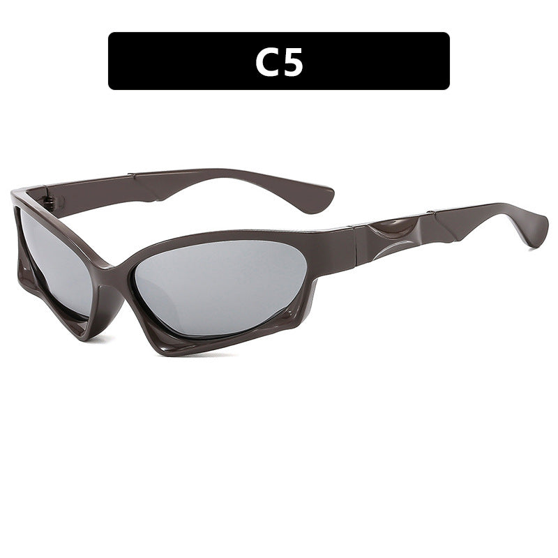 Ladies sporty sunglasses with modern, aerodynamic design Kalsten