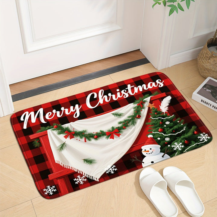 Festive Holiday Area Rug Kalsten