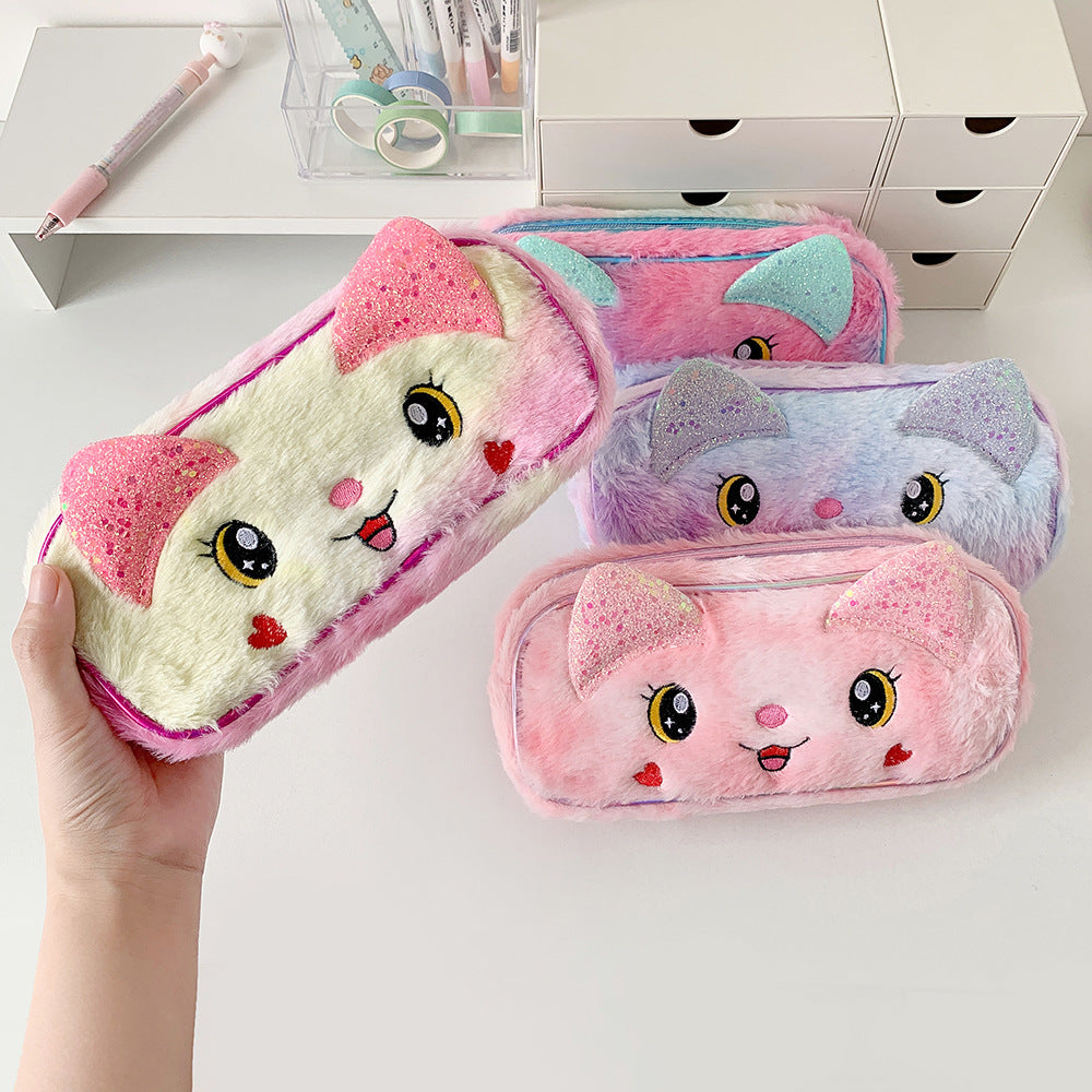 Plush Animal-Themed Pencil Case Kalsten