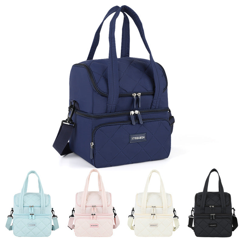 Quilted Insulated Lunch Carrier Kalsten
