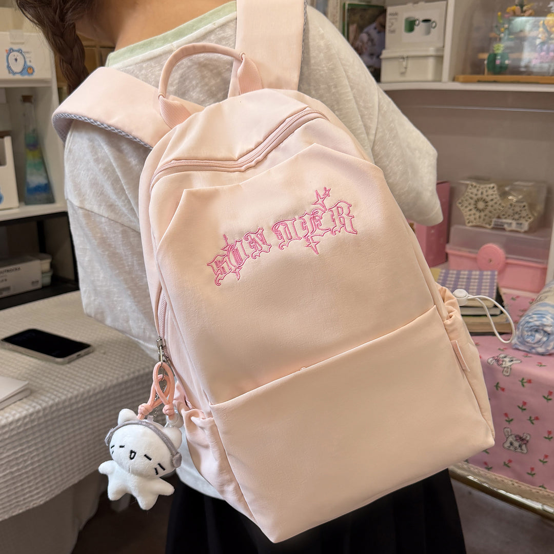 Stylish Embroidered Backpack Kalsten 1791206064