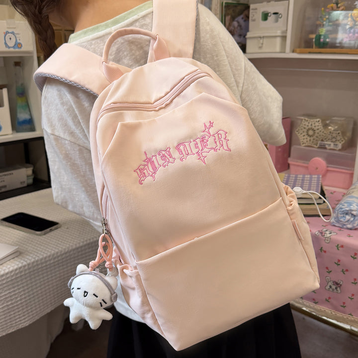 Stylish Embroidered Backpack Kalsten 1791206064