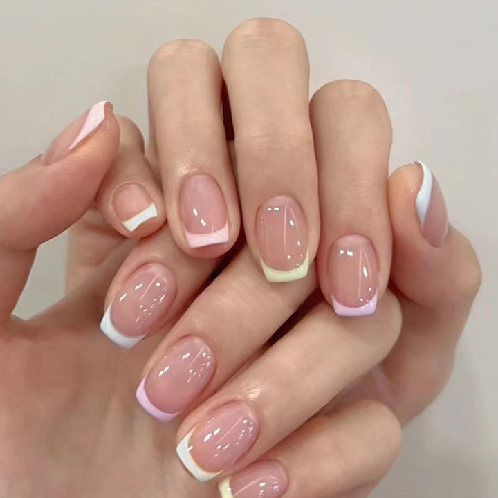French Tip Nail Art