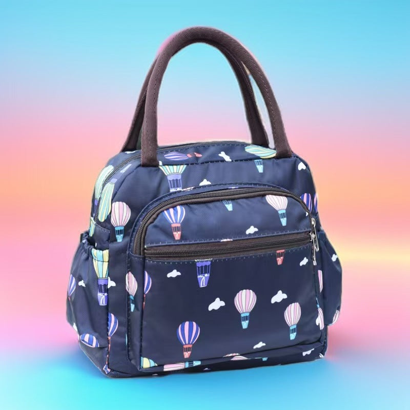 Cat Print Insulated Lunch Bag Kalsten