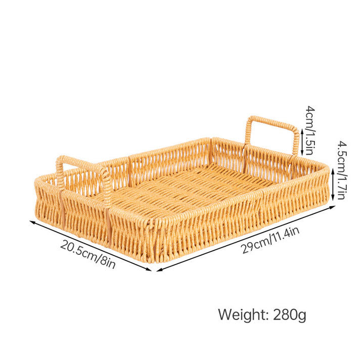 Handwoven Serving Tray Kalsten