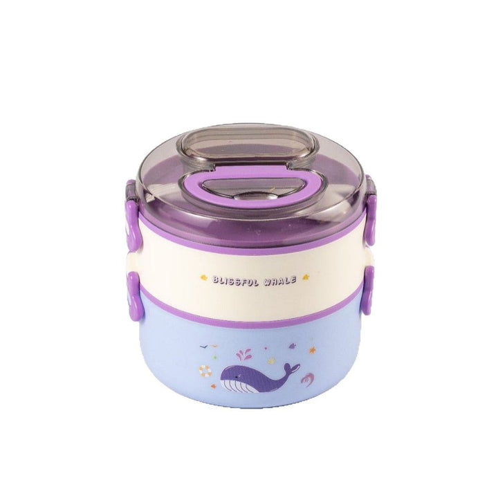 Fun-Themed Multi-Layered Food Storage Container