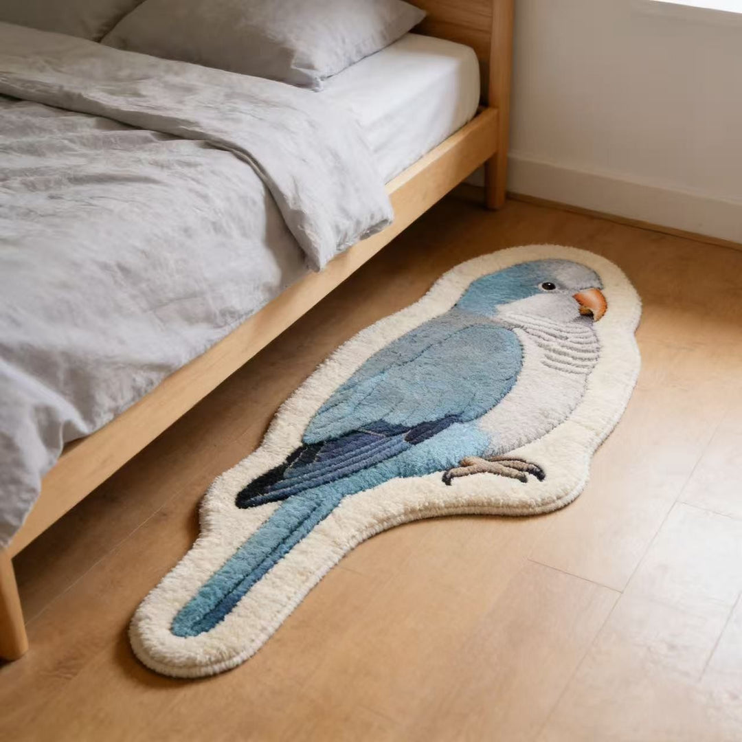 Cute Cat-Themed Plush Area Rug