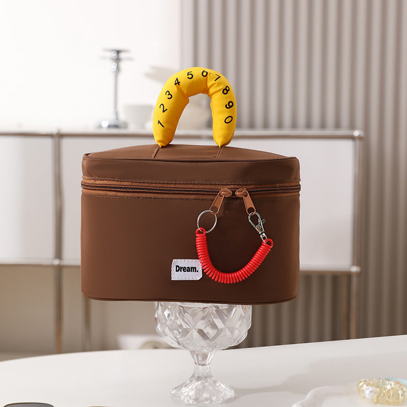 Stylish Multi-Compartment Cosmetic Case Kalsten
