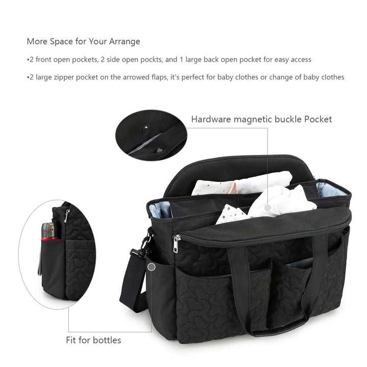 Modular diaper bag Kalsten