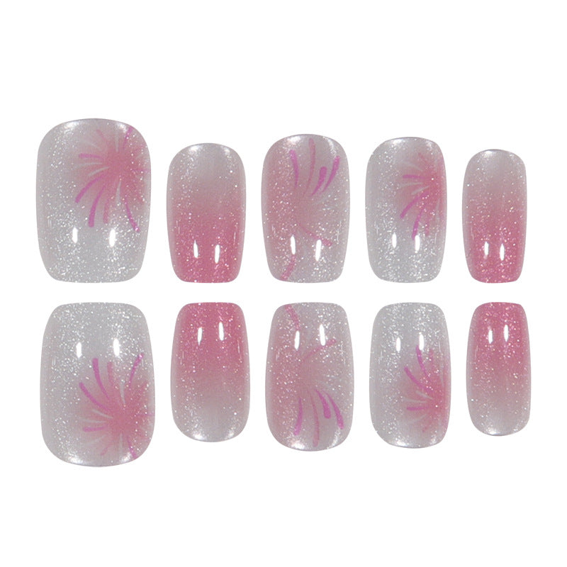 Artistic Ombre Nail Art Press-On Set Kalsten