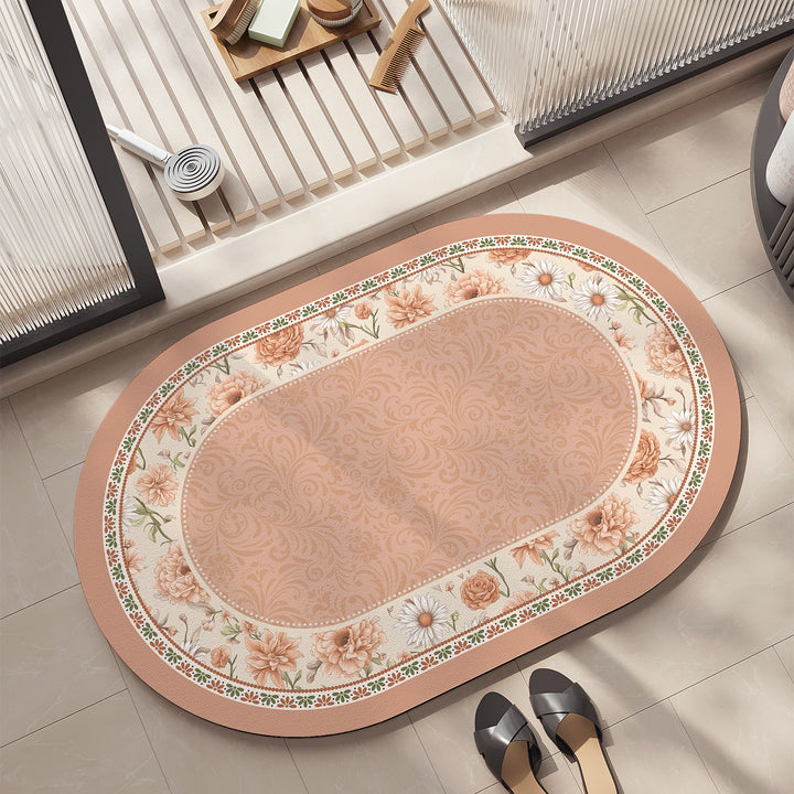 Decorative Floral Area Rug