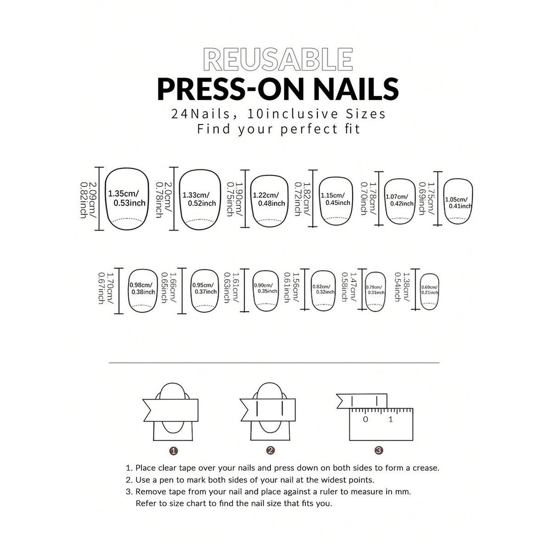 Stylish Artificial Nails Kalsten