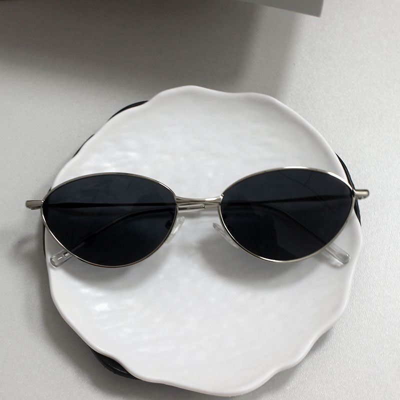 Fashionable Rectangular Glasses with Fine Metal Frame Kalsten