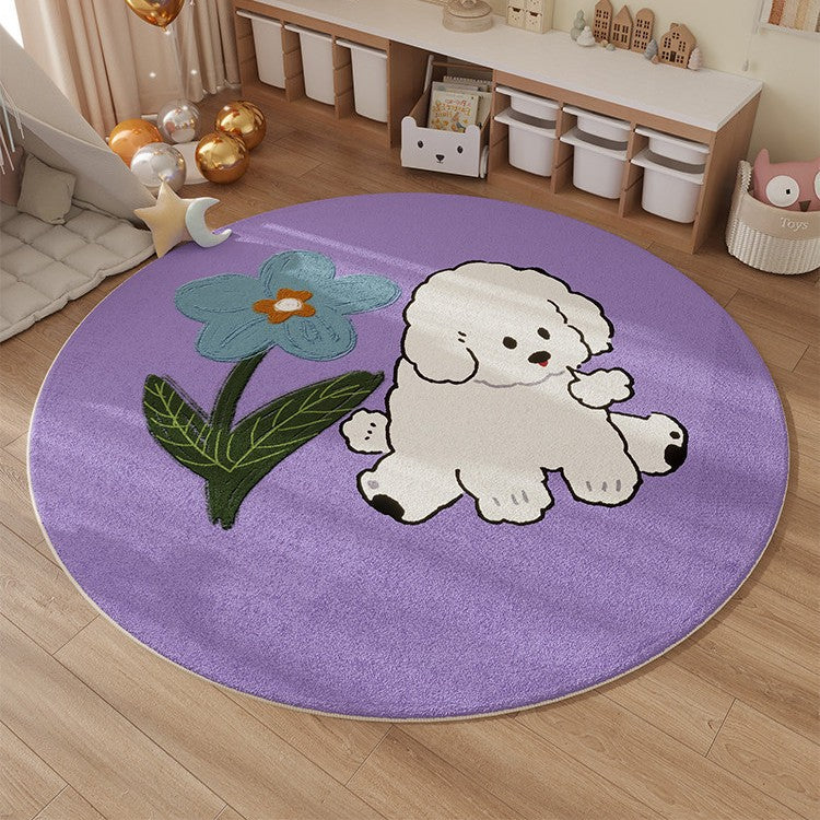 Alphabet-Themed Educational Area Rug for Kids