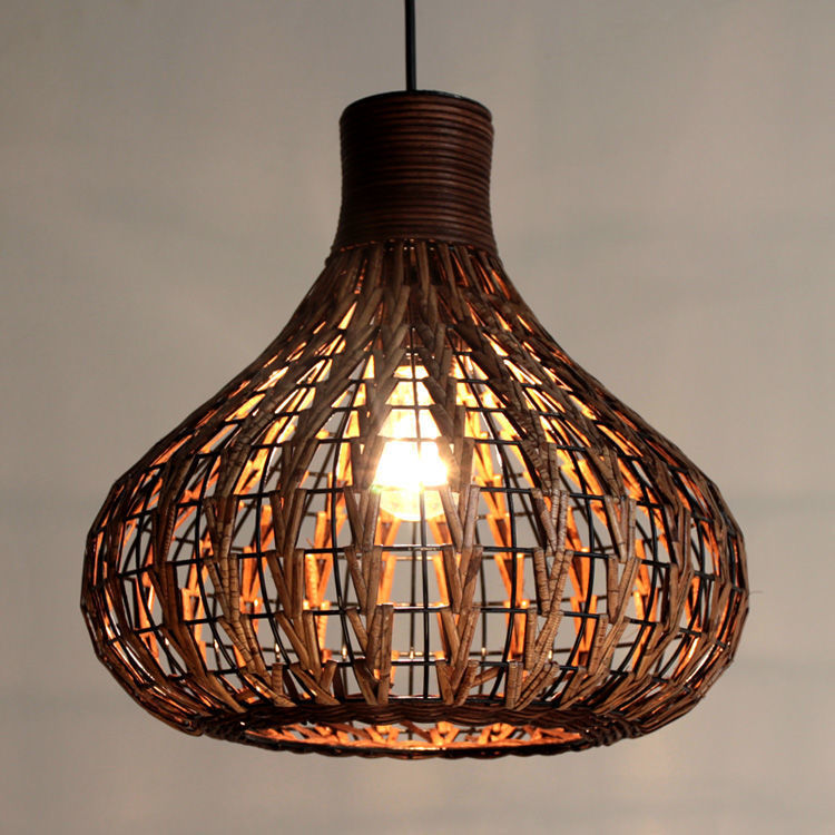 Ethereal Woven Pendant Light