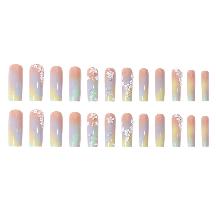 Floral-Inspired Press-On Nail Extensions Kalsten
