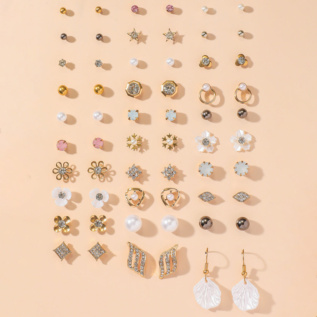 Earring set with gold accents Kalsten