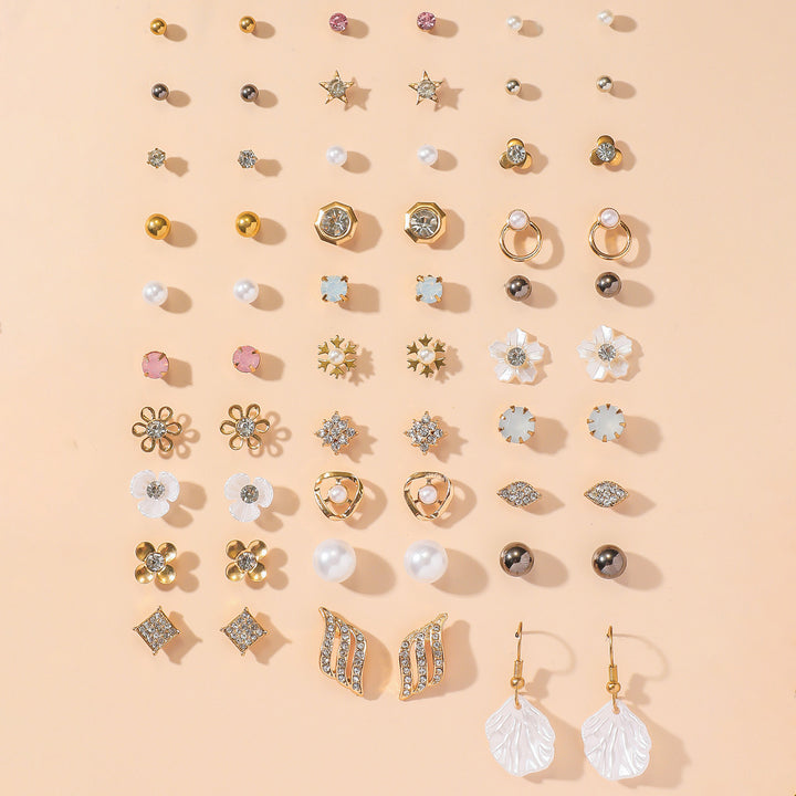 Earring set with gold accents Kalsten