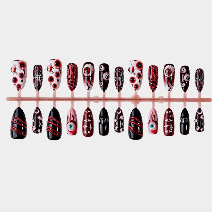 Creative Halloween Art Nail Set Kalsten