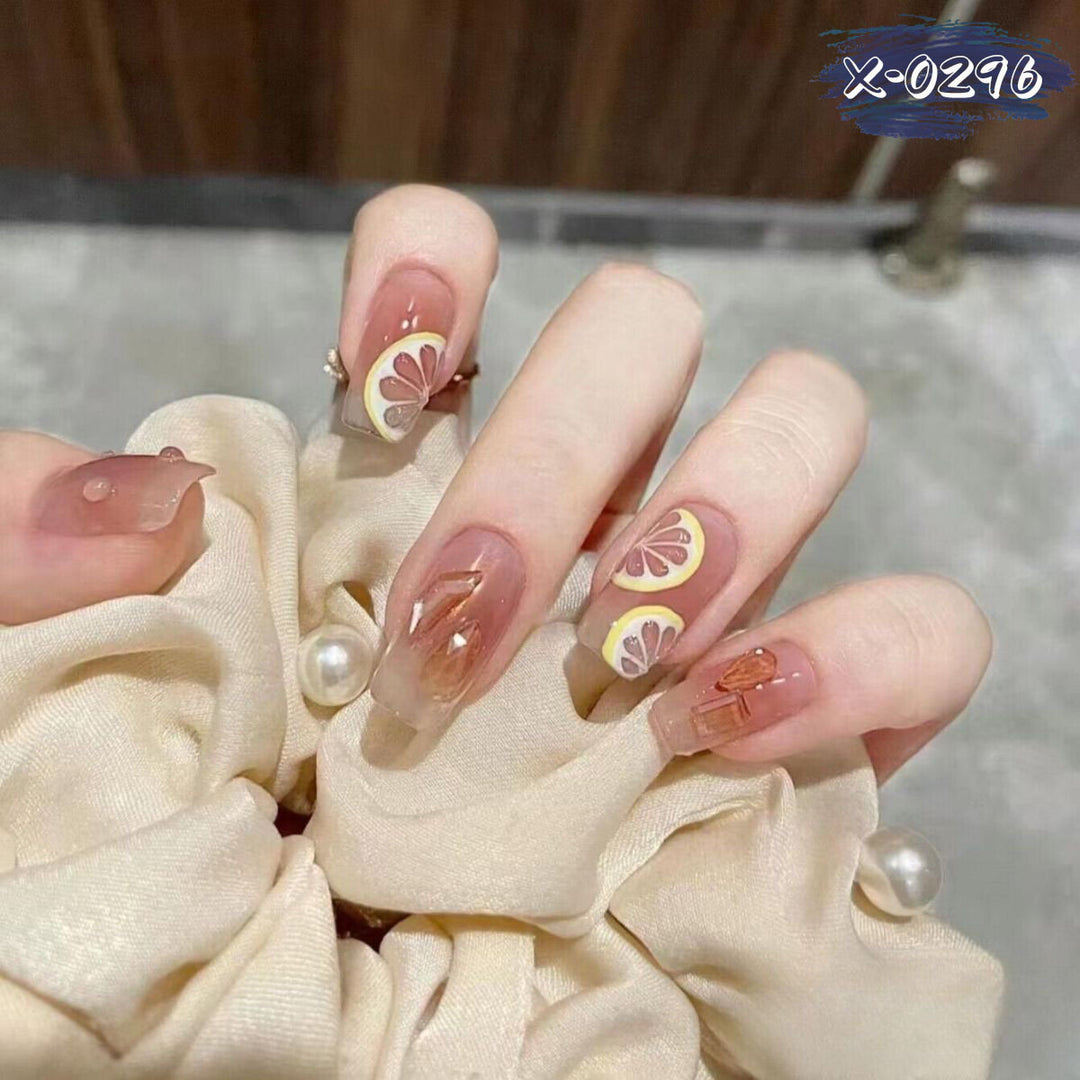 Trendy Fruit-Inspired Nail Art Kit