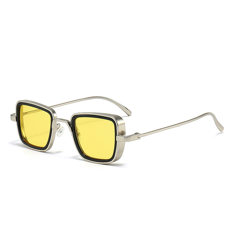 Women's stylish square sunglasses with elegant metal frame Kalsten