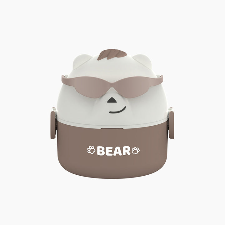 Cute Bear-Themed Bento Lunch Box