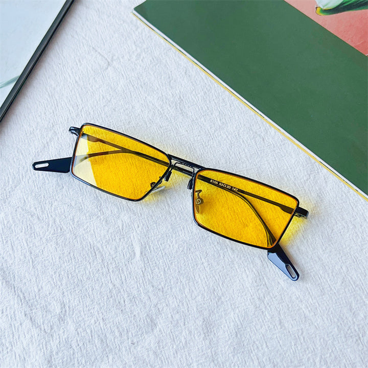 Fashion-Forward Geometric Frame Sunglasses Kalsten
