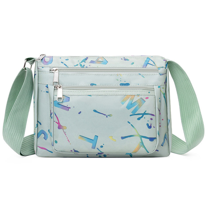 WoStylish Multi-Zipper Crossbody Bag