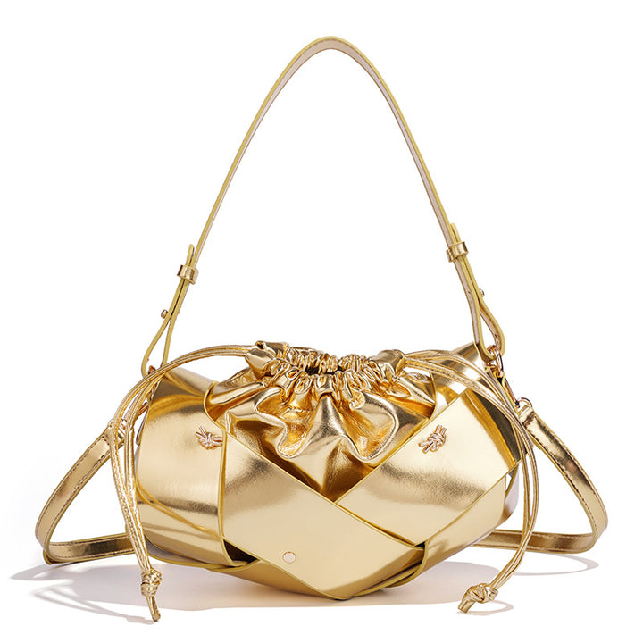 Trendy Metal Satchel Kalsten