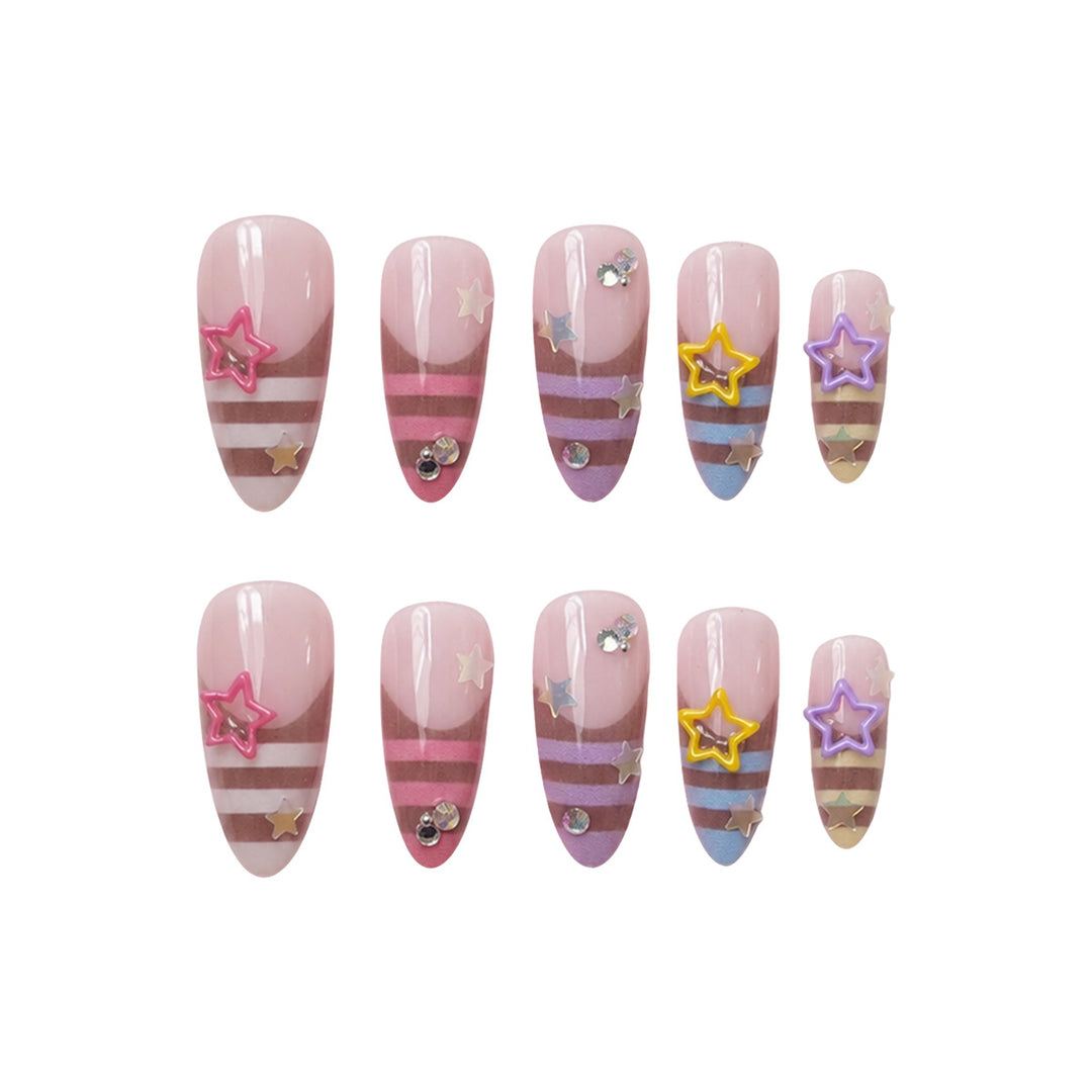 Artistic Stiletto Nail Decorations