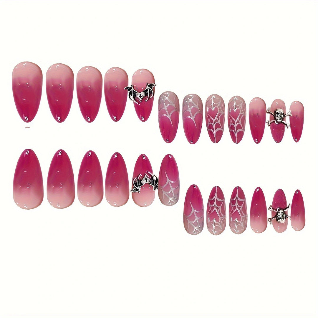Gothic-Inspired Nail Art Extensions Kalsten