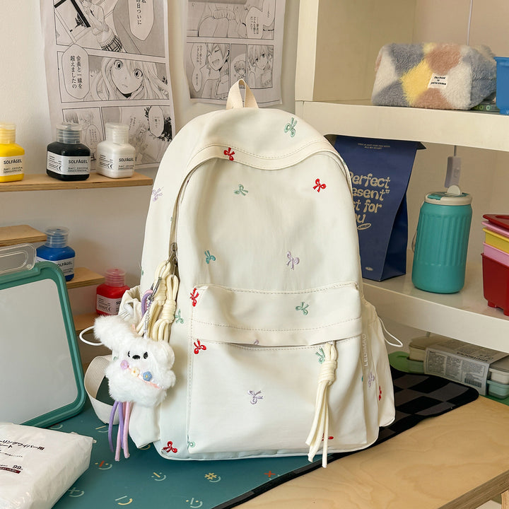 Cute Embroidered Patterned Backpack Kalsten