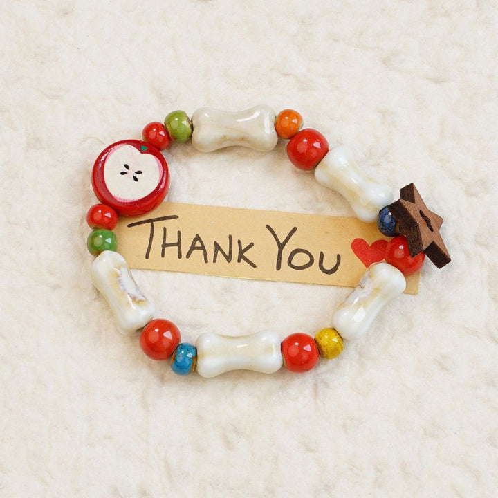 Heart-Shaped Beaded Bracelet Kalsten