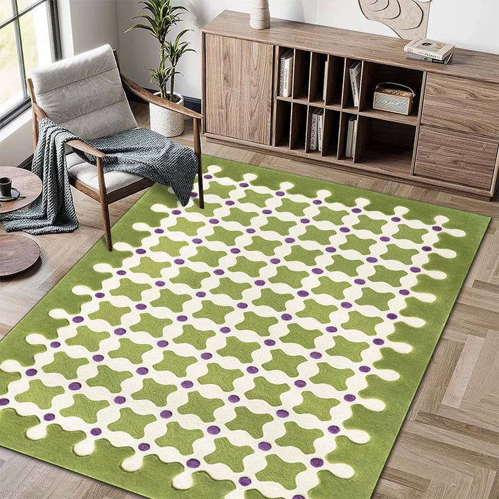 Geometric Patterned Area Rug