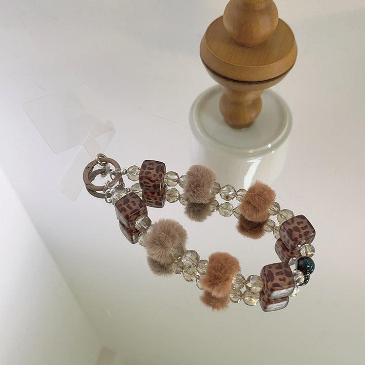 Decorative Beaded Charm Keychain Kalsten 1790135437
