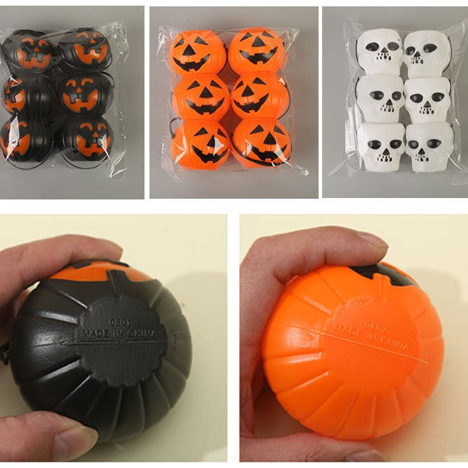 Halloween Themed Trick-or-Treat Pumpkin Buckets Kalsten