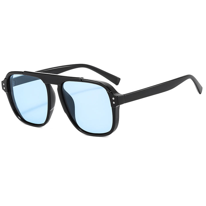 Ladies geometric sunglasses with polarized yellow lenses Kalsten