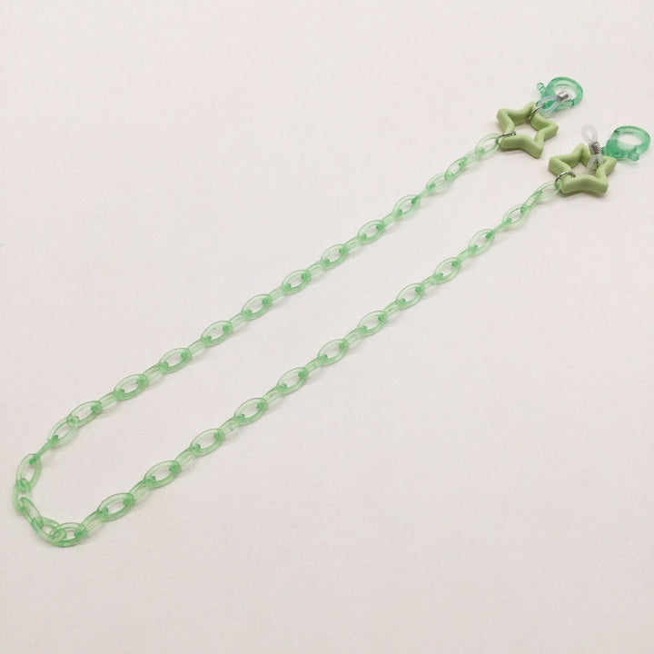 Fashionable glasses holder chain with star pendants Kalsten