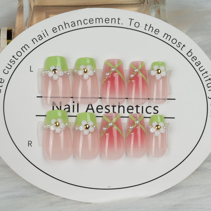 Decorative Floral Nail Art