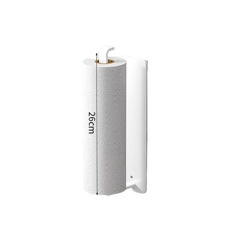 Adjustable Wall-Mounted Paper Towel and Cling Film Holder
