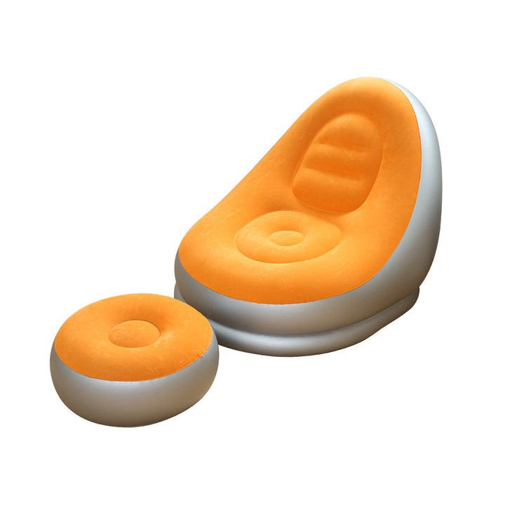 Women Inflatable Comfort Sofa with Ergonomic Backrest Kalsten